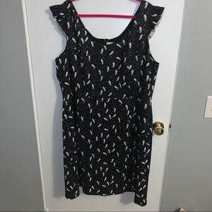 Rachel Antonoff Black Dancing Feet Dress